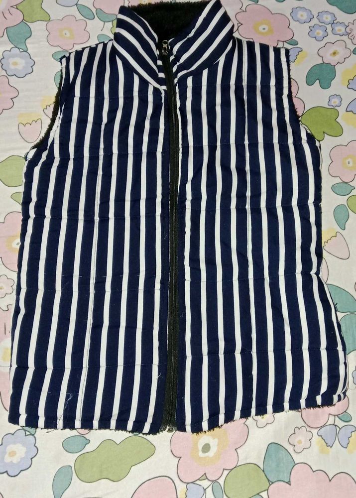 Striped Sleeveless Vest