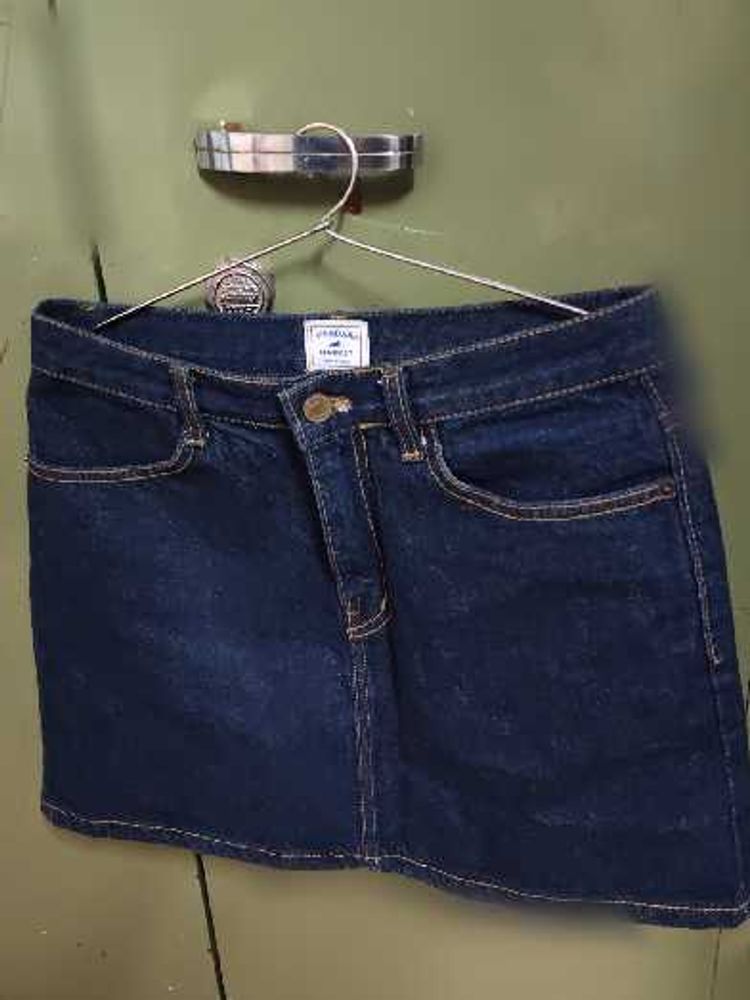 Denim Mini Skirt