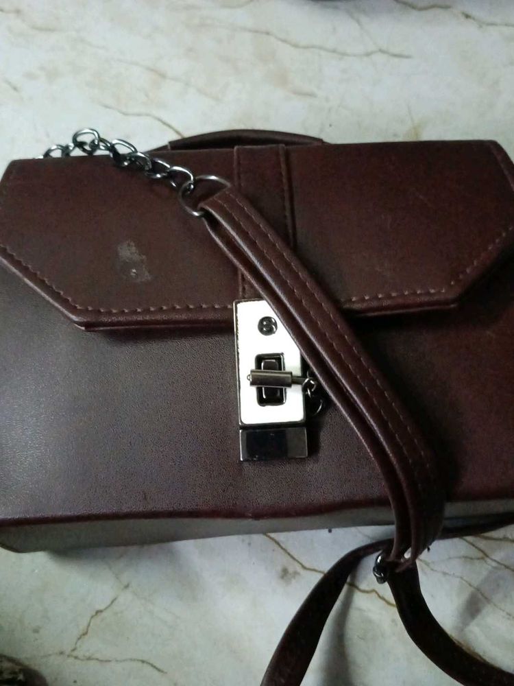 Brown Handbag