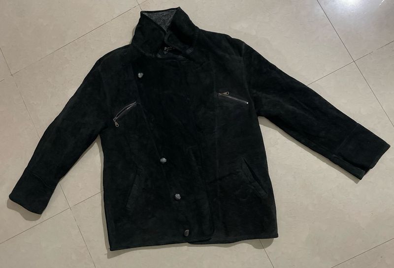 Vintage Suede Long Coat