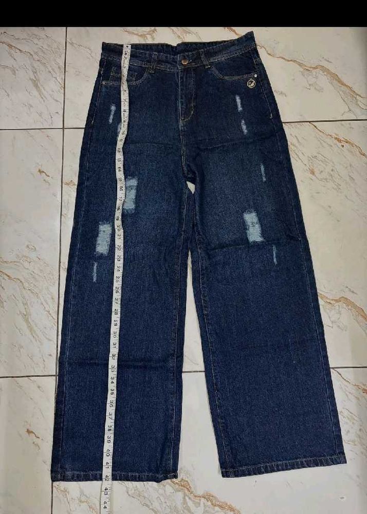 Wide Leg  Jeans