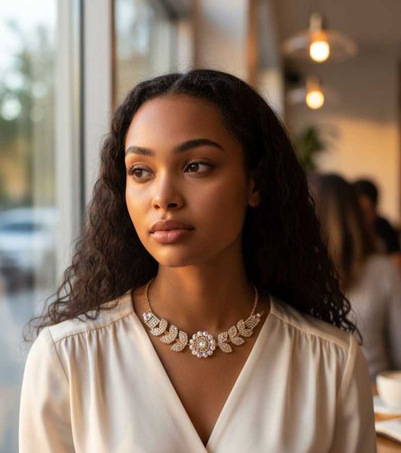 Elegant Floral Necklace