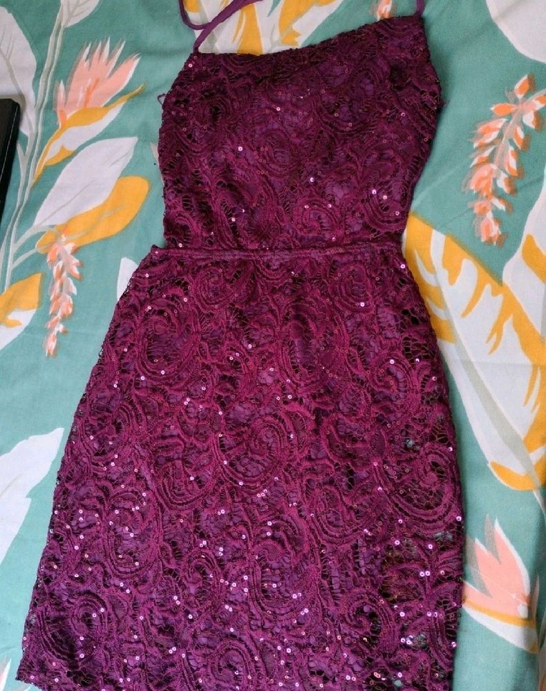 Lace Mini Party Dress