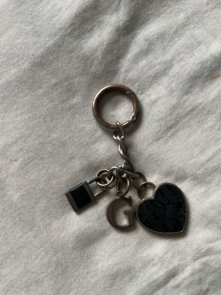 Guess Charm Keyring