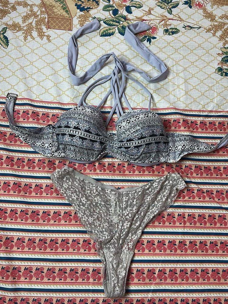 Printed Bikini Set