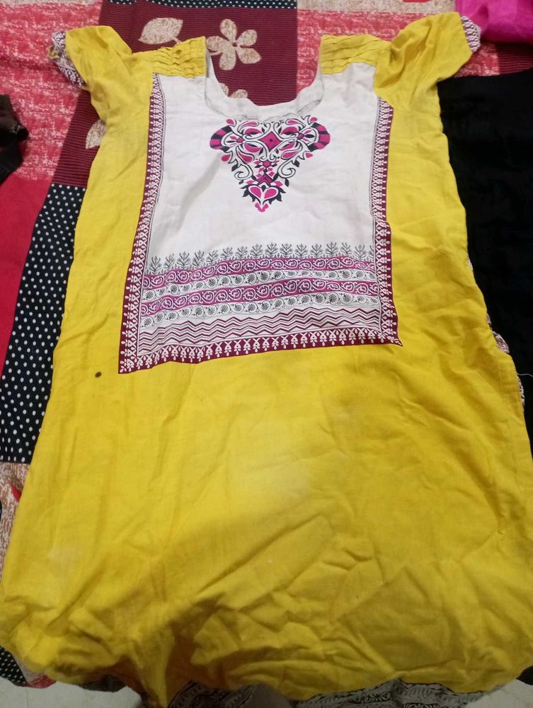 Used Plazoo With Kurti For Sale