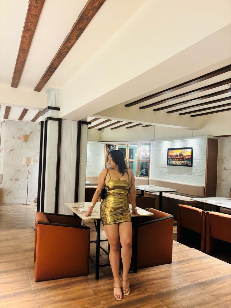 Gold Bodycon Mini Dress