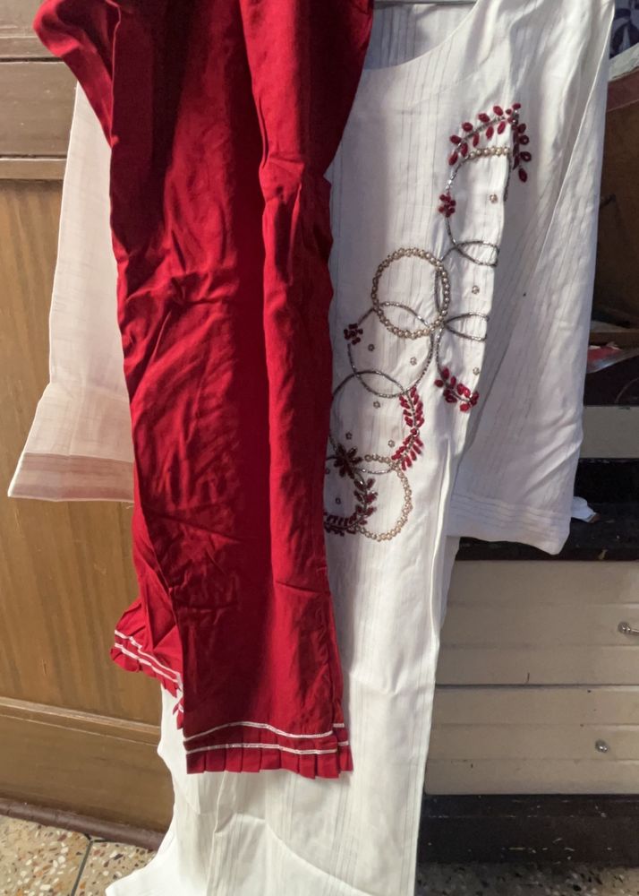 XL Size New Suit  Stitched kurta Set Cotton Rayon