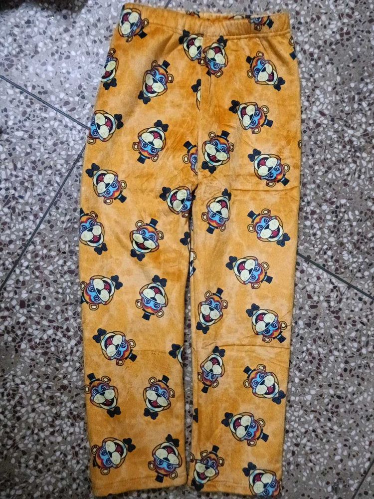 Cozy Bear Print Pants