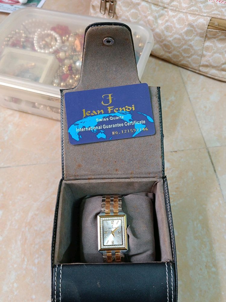 Jean Fendi Swiss Quartz Watch