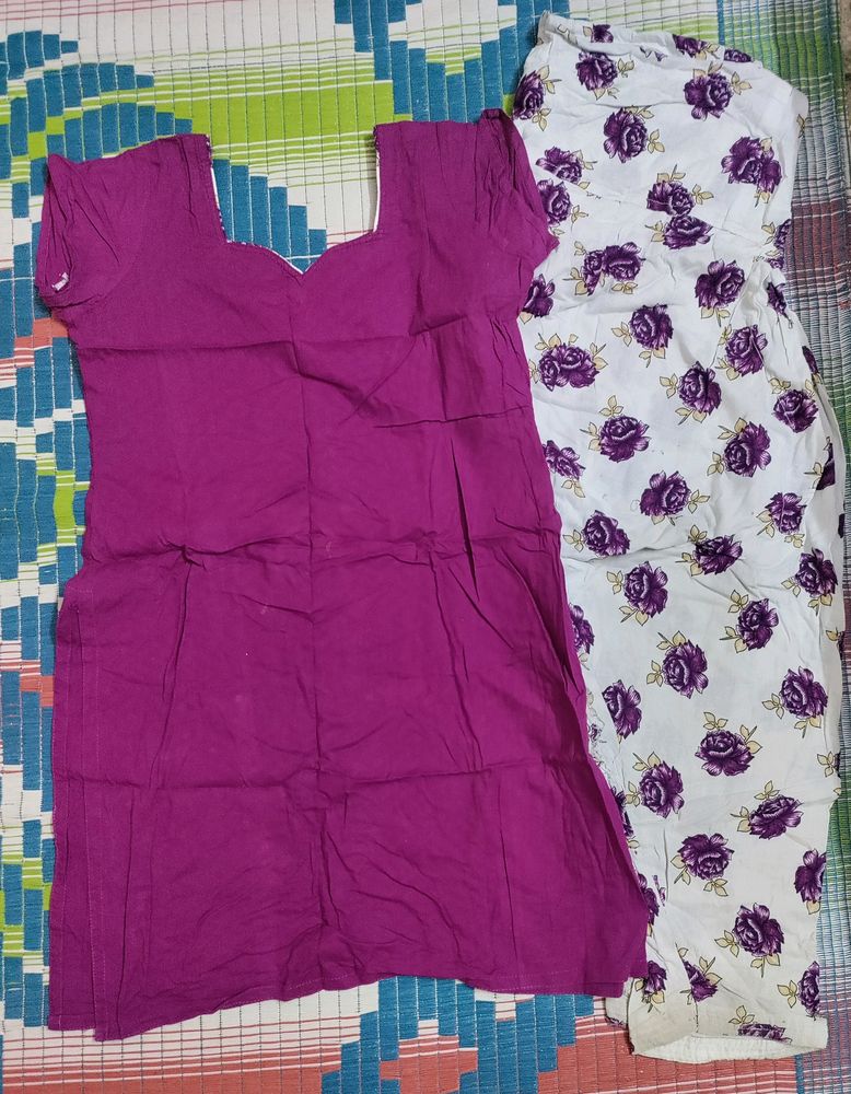 Women&#39;s Pure Cotton Tailored Stitched Dress
