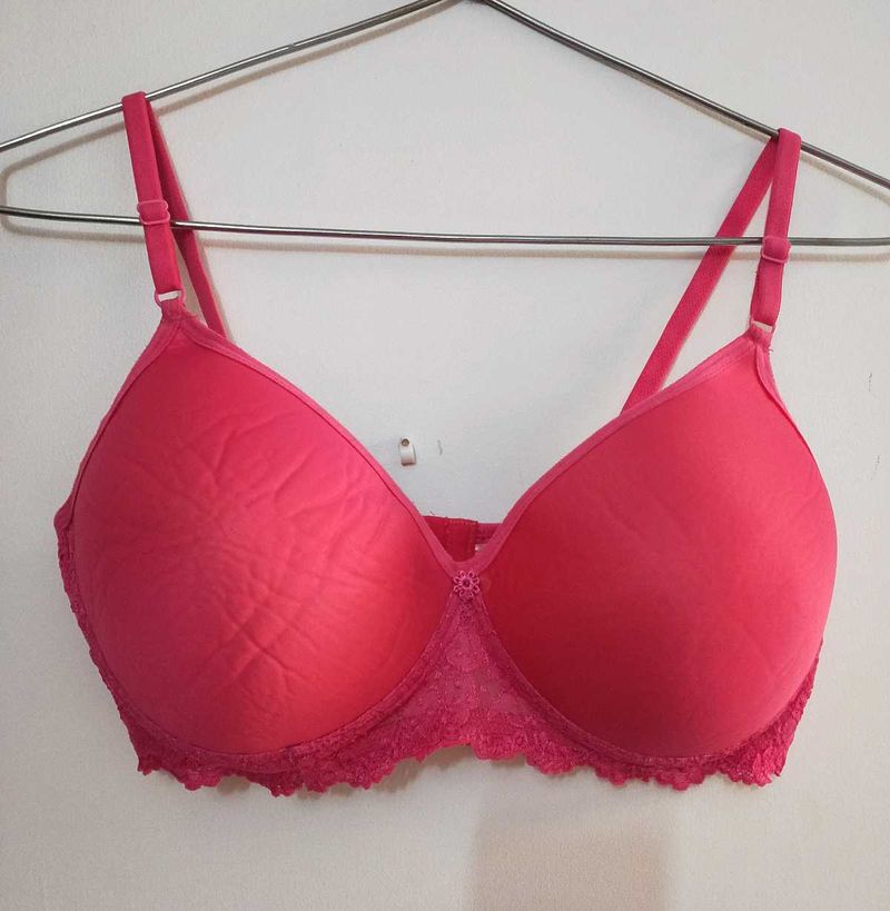 Padded Everyday Bra with Lace