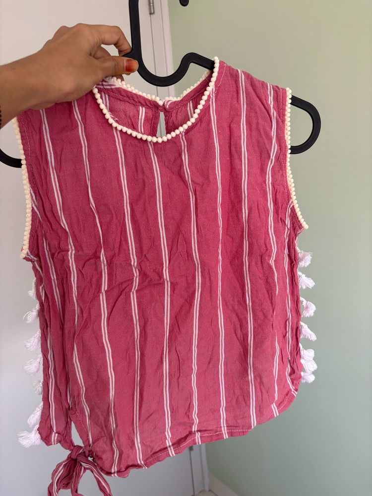Pink Top Size S