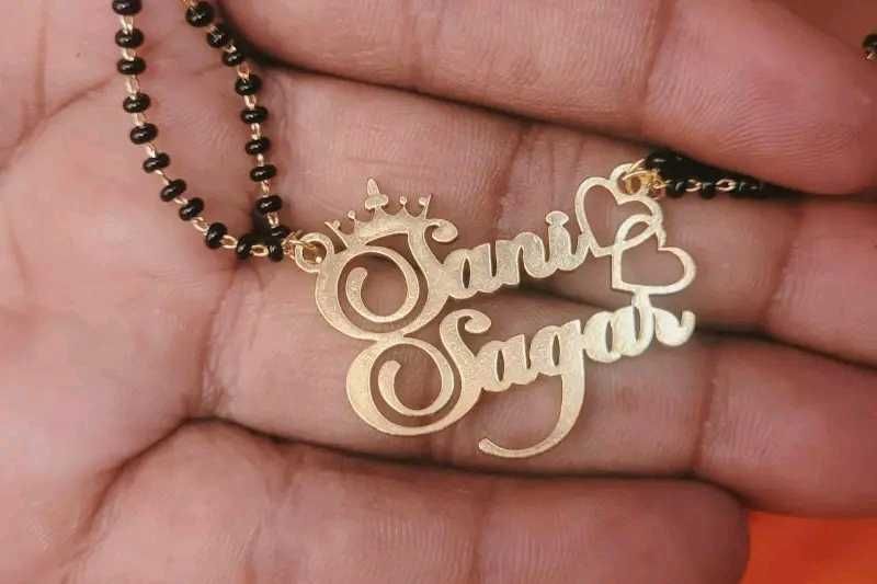 apni Name ki castomize  Necklace pendant