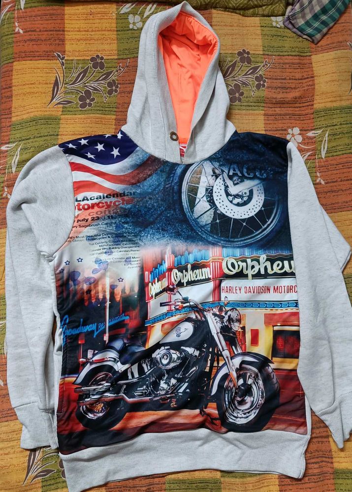 Harley Davidson Motorcycle Hoodie