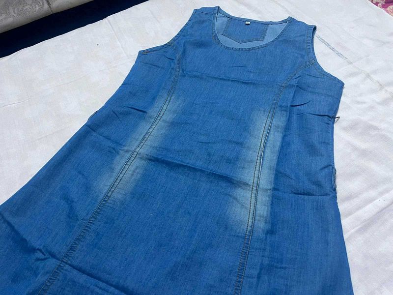 DENIM DRESS