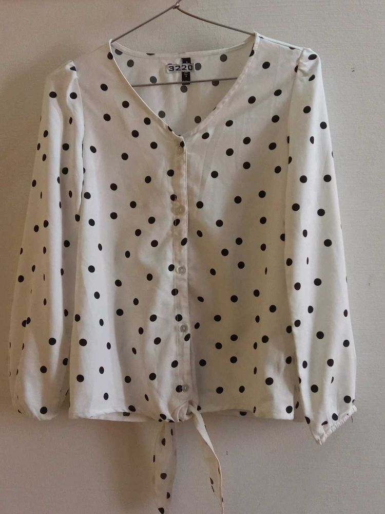 Polka Dot Blouse