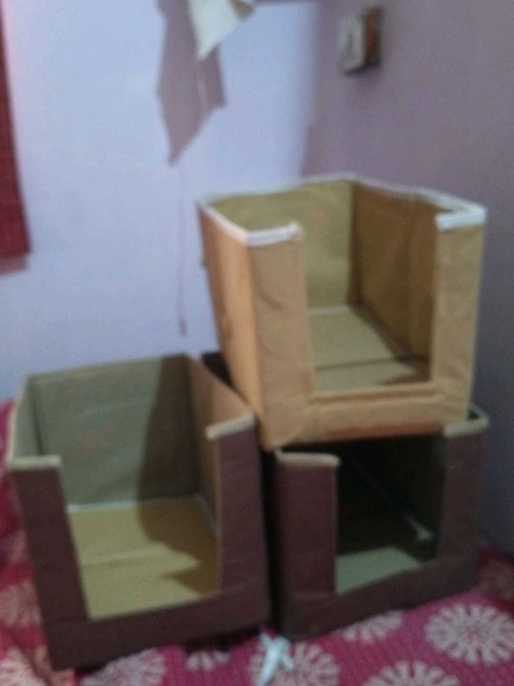 Storage Cubes (Set of 3)