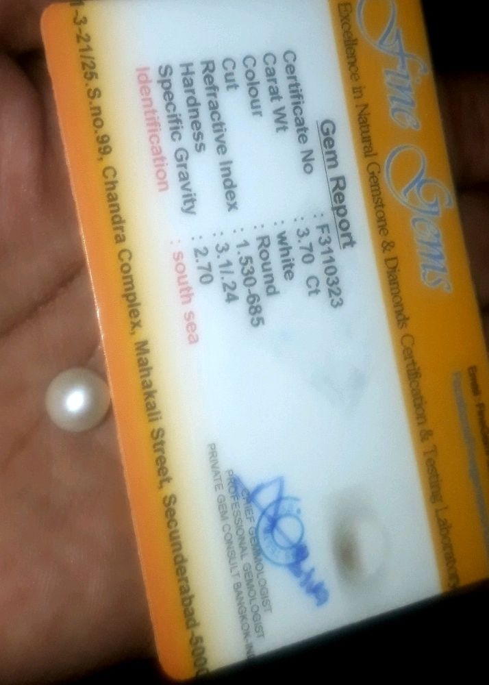 Natural Real Pearl (Moti)