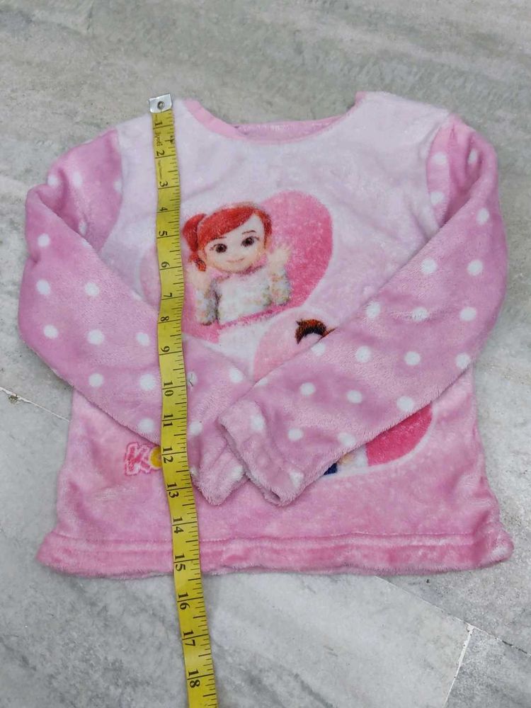 Cute Pink Character pyjama set