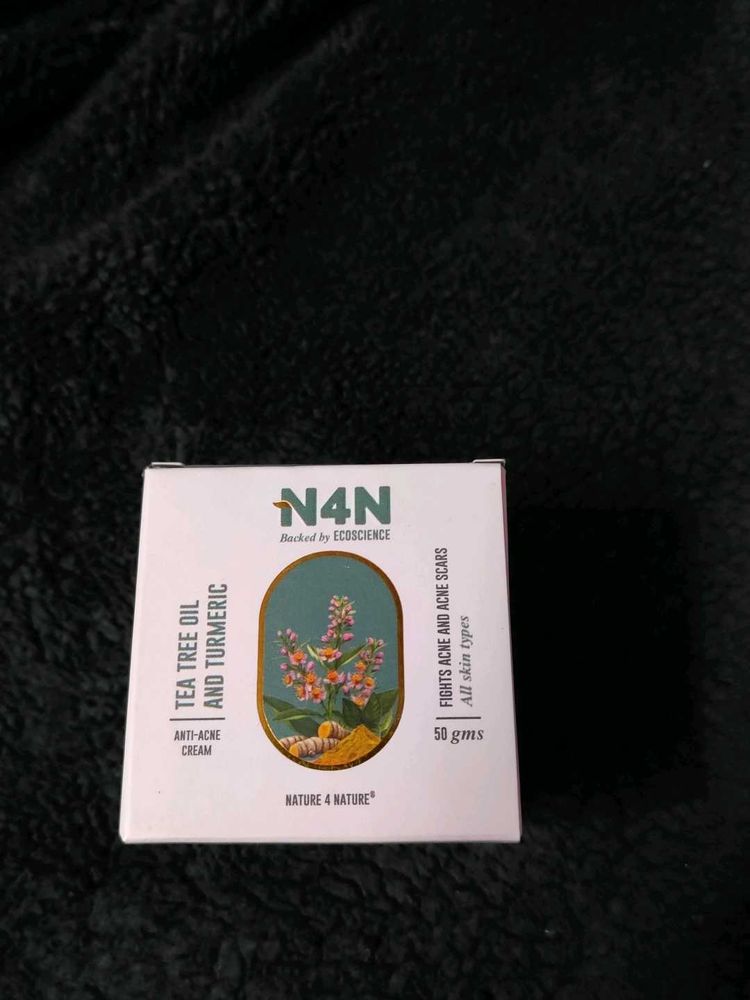 N4N Anti Acne Cream With Tea Tree Oil And Turmeric