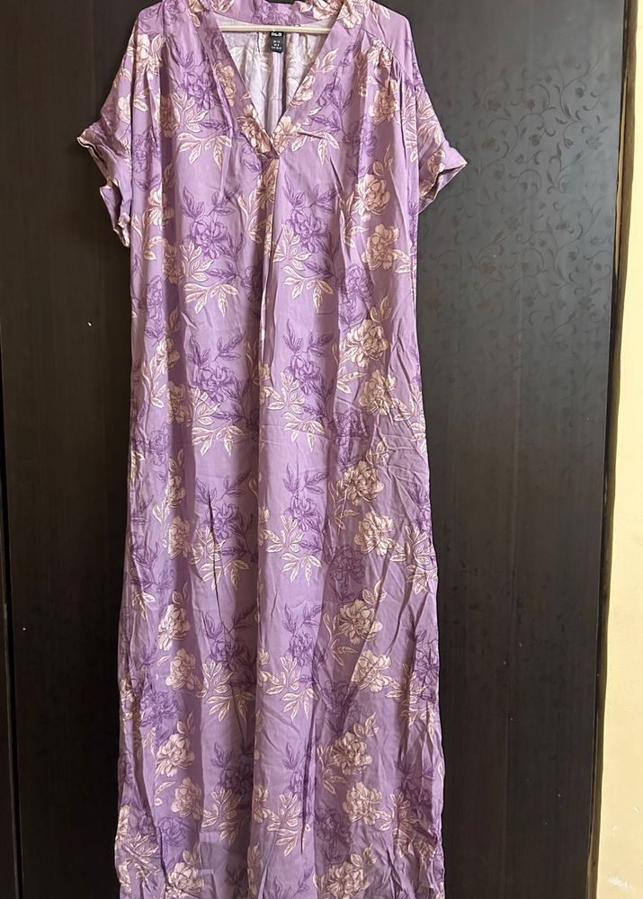 Floral Print Maxi Dress