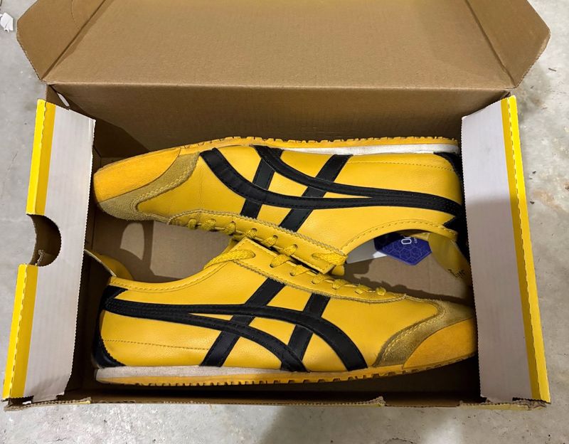 Onitsuka Tiger Mexico 66 Yellow Sneakers