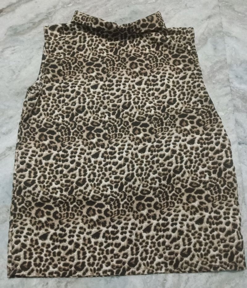 Animal Print Top