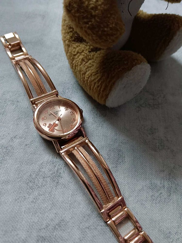 Rose Gold Wrist Watch