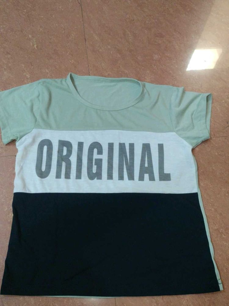 Sea Green T Shirt