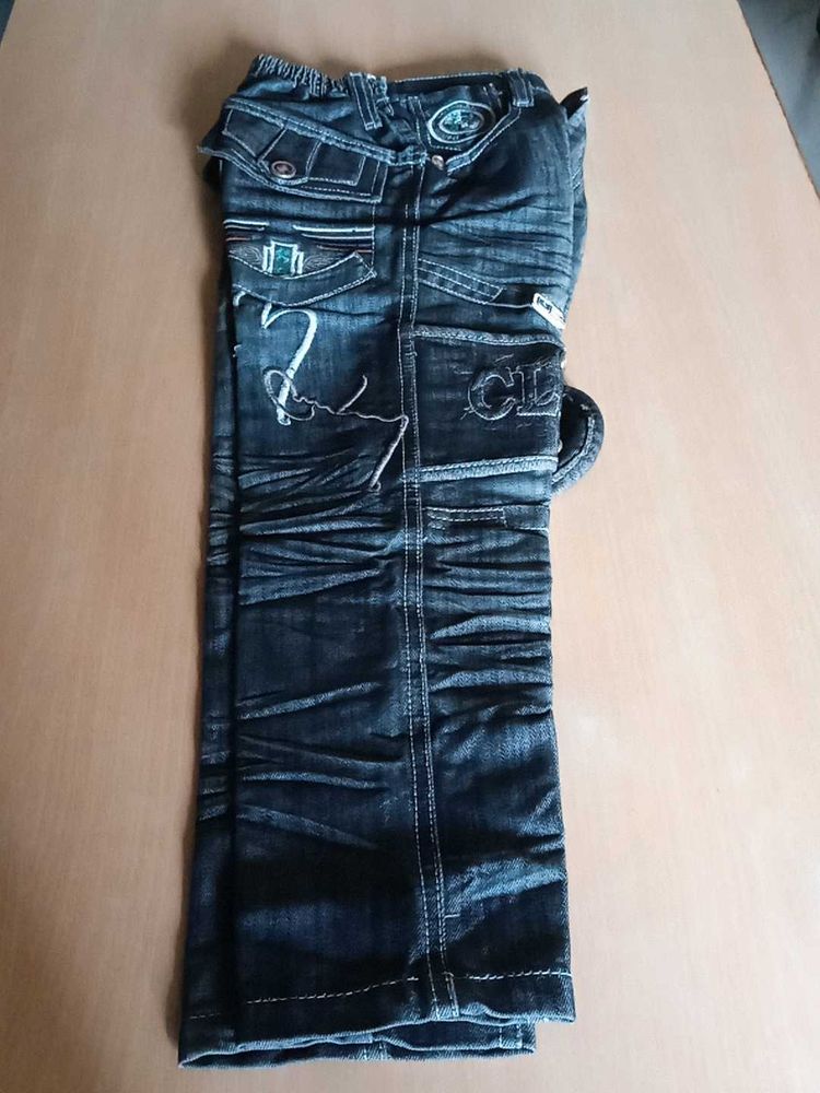 Stylish Kids Black Denim Jeans