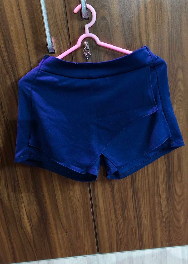 Blue Skorts