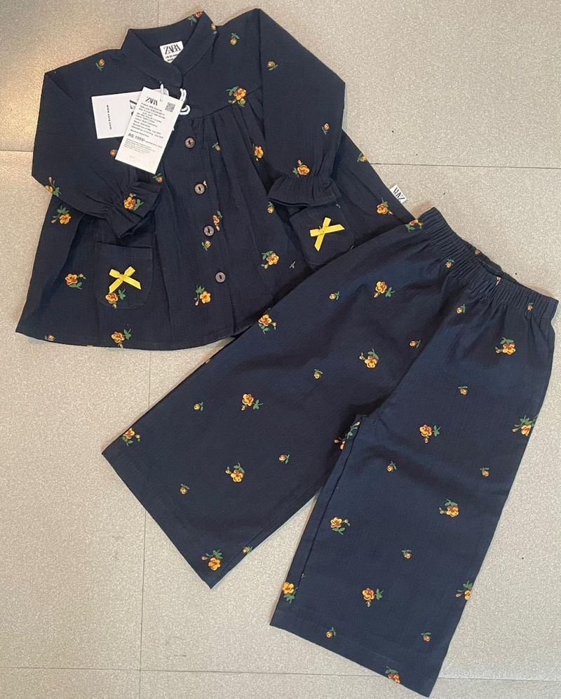 Zara Kids Floral Outfit