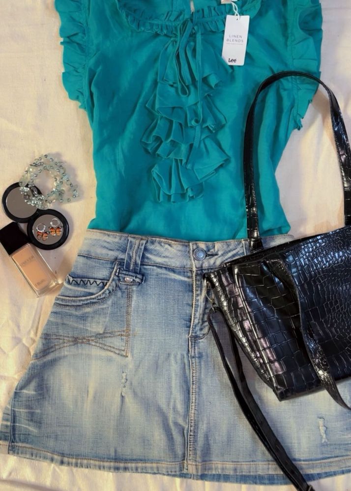 Y2K Frill Top New With Tag