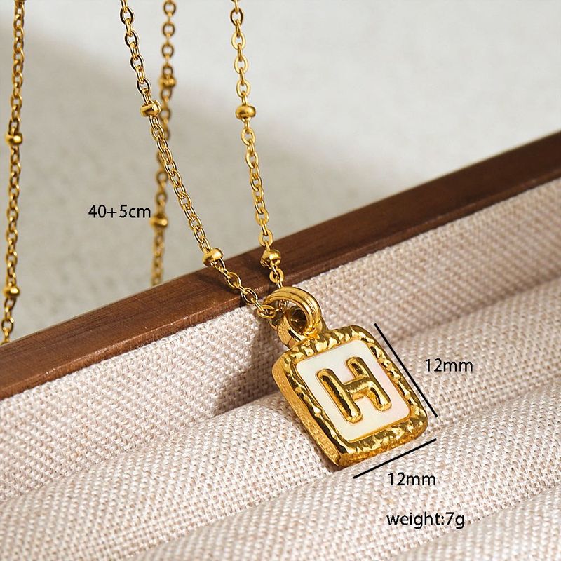 Heirloom H Necklace