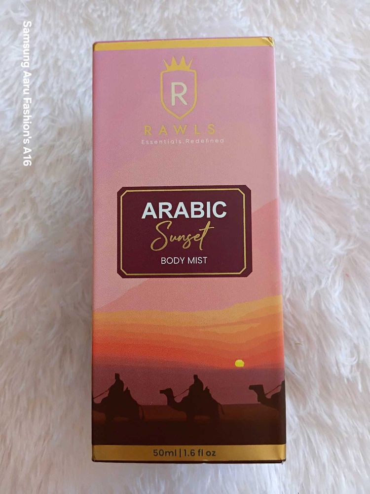 RAWLS Arabic Sunset Body Mist