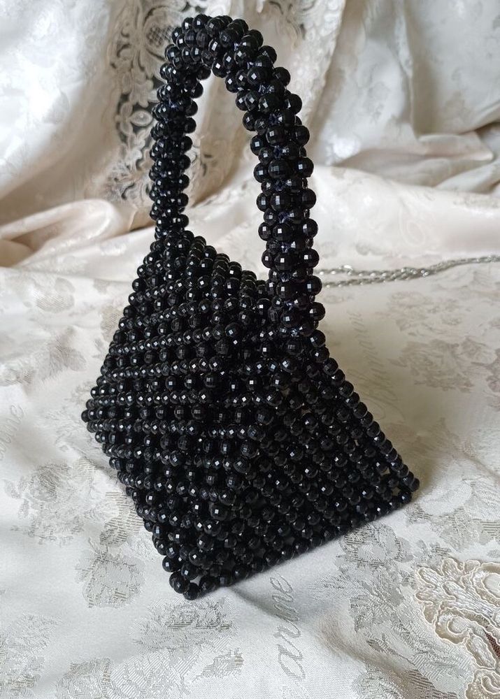 Triangle Beaded Bag