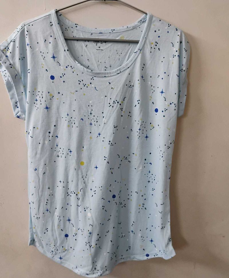 MACY&#39;S STYLE &amp; CO. BRAND NEW SKY BLUE T-shirt