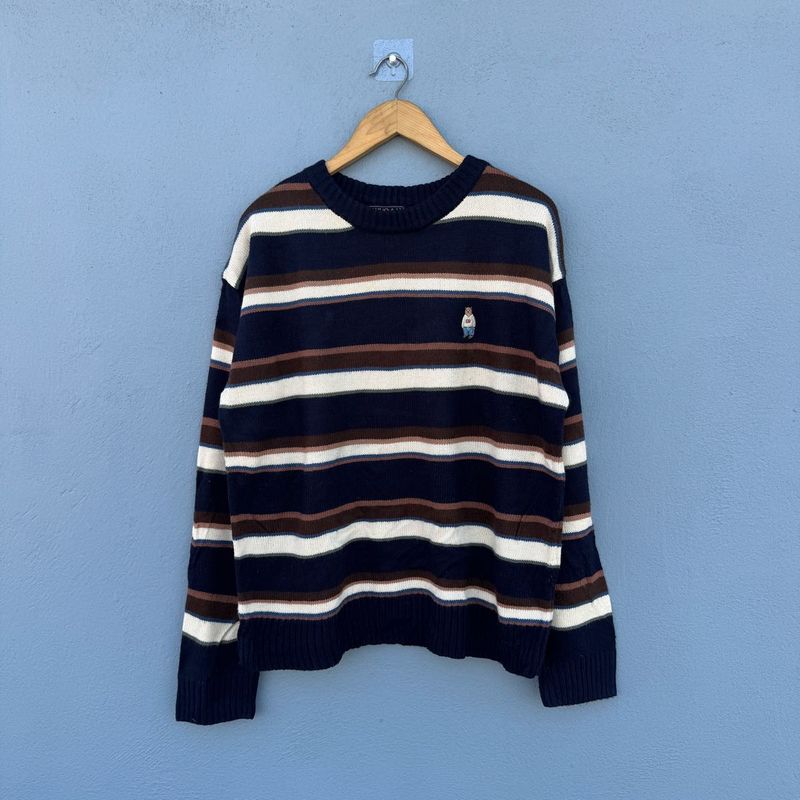 Striped Knitted Pullover