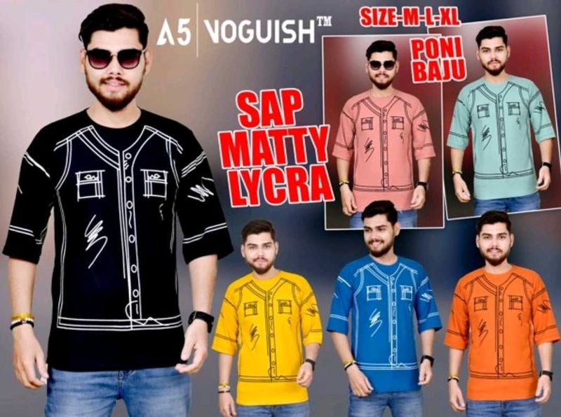 Stylish Men's Graphic Print T-Shirt