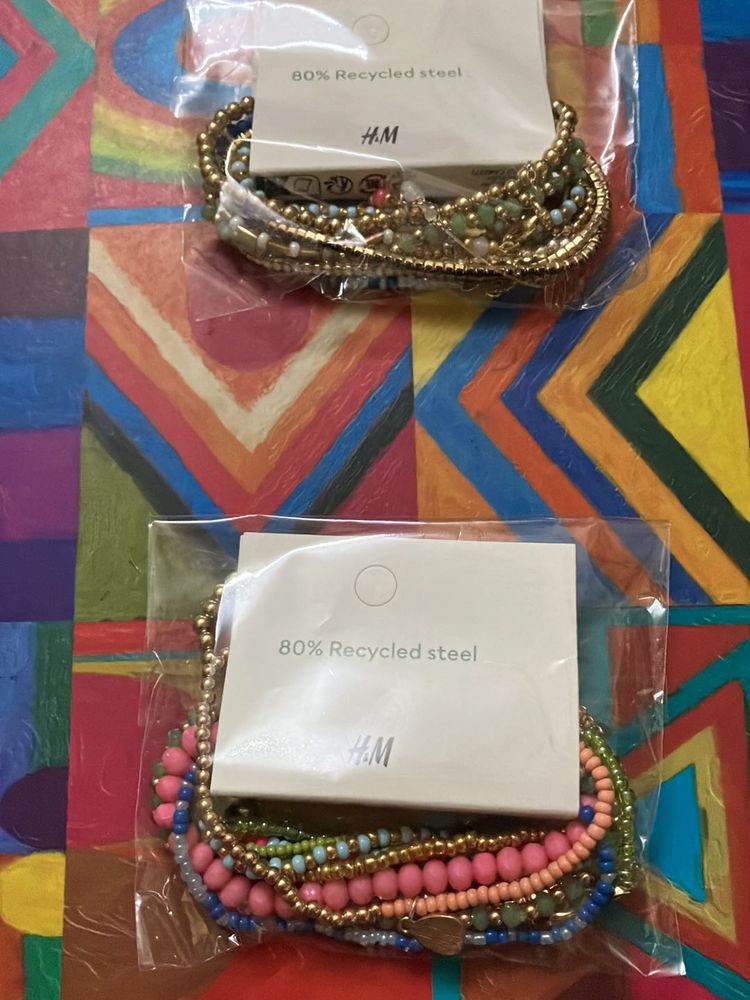 H&amp;M Bead Bracelets(15 pcs)
