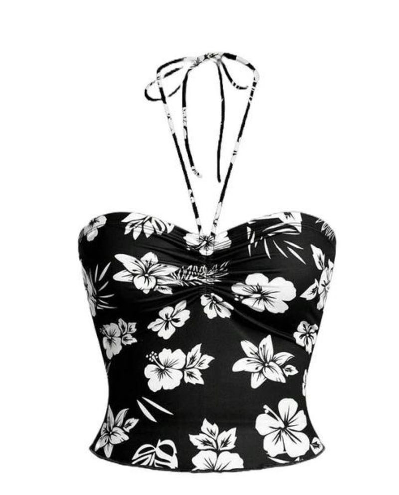 SSS Floral Halter Top