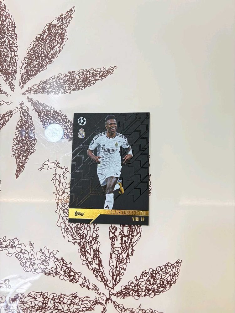 Vini Jr. black edge edition match attax