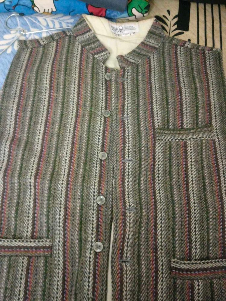 Striped Ethnic Jacket