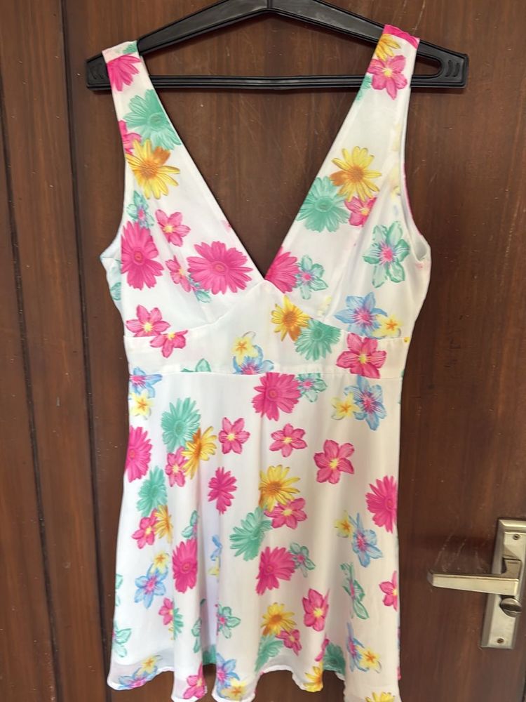 Floral A Line Dress