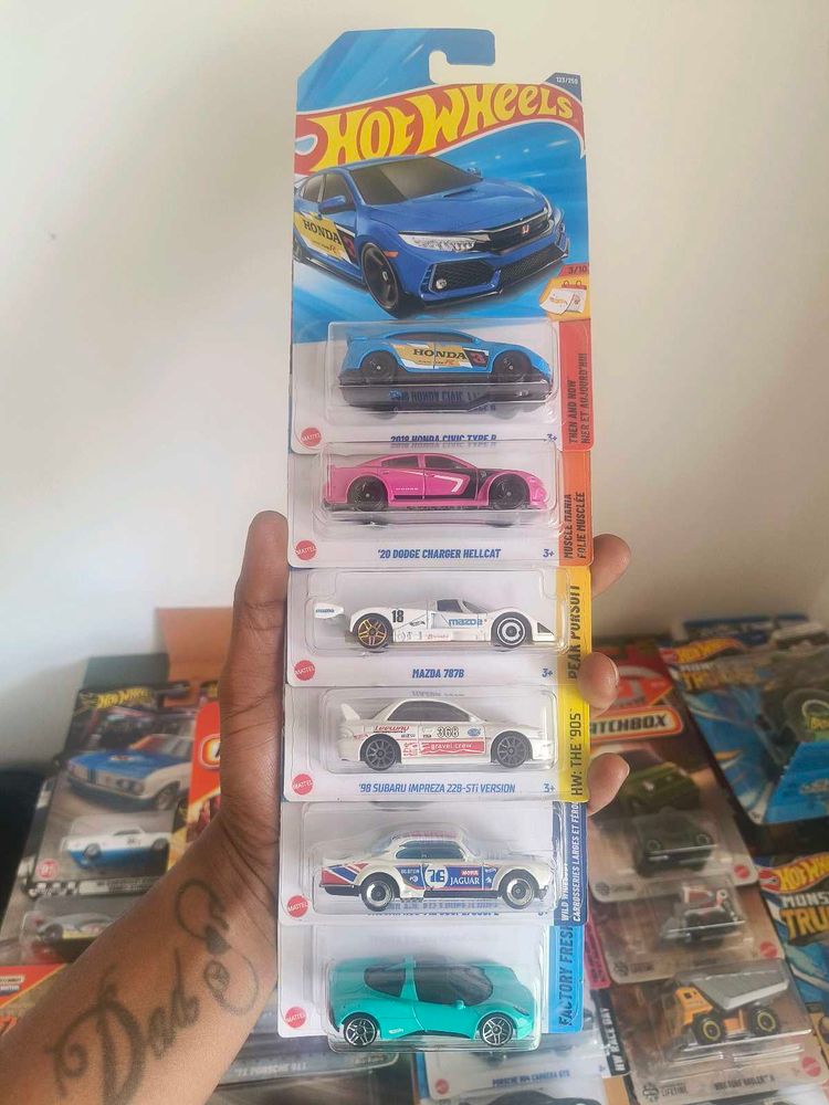 Hot Wheels Mazda Set Of 5