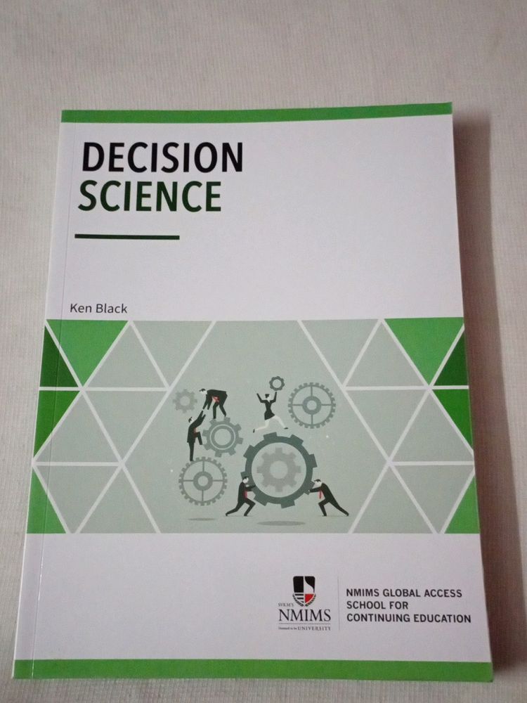 Decision Science (MBA 2nd Sem) NMIMS