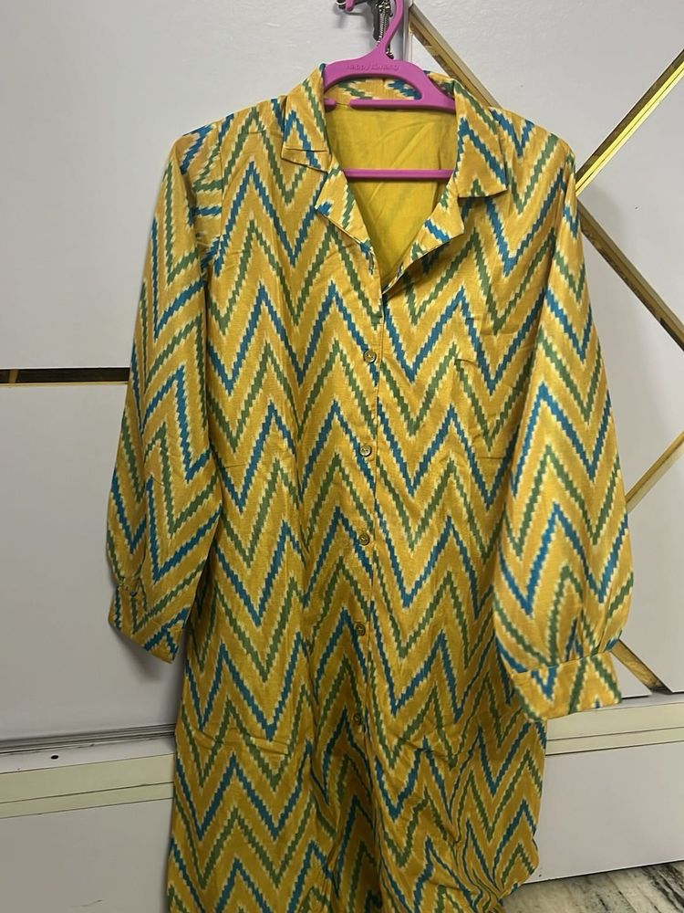 Chic Patterned Dress
