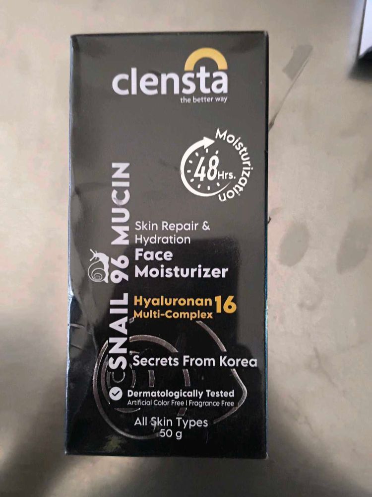 Clensta Snail 96 Mucin Face Moisturizer
