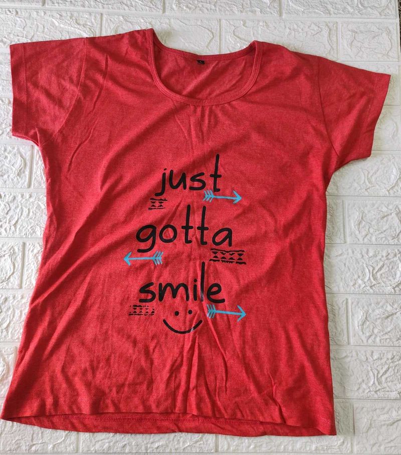 Red Graphic Tee